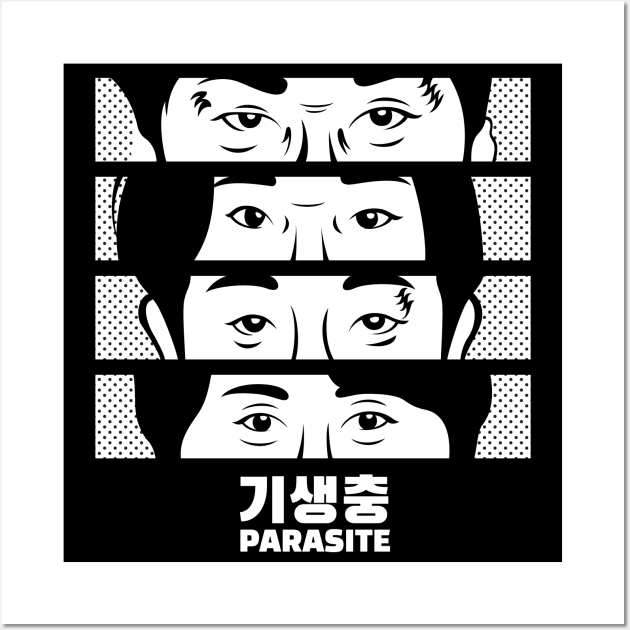 Parasite - The Kim Family Wall Art by yeekonline